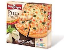 ZEMIAKOVÝ PROGRAM / POLOTOVARY Pizza Don Peppe Mozzarella 400 g 400 g*6