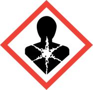 (R) - p-mentha-1,8-diene, Index. č. 601-029-00-7, CAS č. 5989-27-5 NEBEZPEČÍ H226 Hořlavá kapalina a páry H304 Při požití a vniknutí do dýchacích cest může způsobit smrt. H315 Dráždí kůži.
