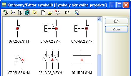 Tip JAK ZOBRAZIT, VYBRAT A ULOŽIT SYMBOLY POUŽITÉ V PROJEKTU?