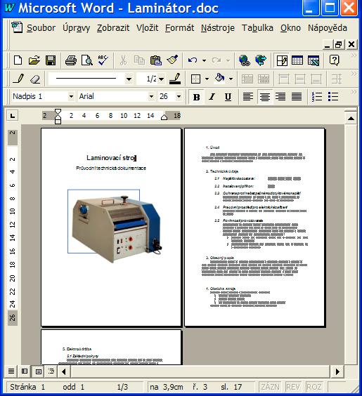 Tip JAK VLOŽIT DO PROJEKTU TEXT Z JINÉHO ZDROJE (např. WORDu) PCschematic sám není vhodný pro psaní delších textů, např. technickou zprávu. Umožňuje ale vložení textových dokumentů napsaných např.