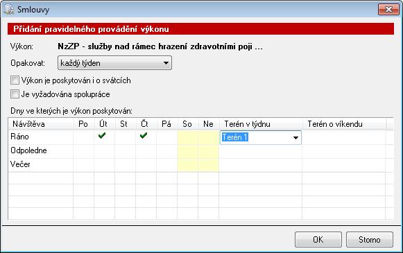 V něm vyberte typ výkonu (Zdravotní výkon nebo Sociální výkon) a volitelně další údaje. Potvrďte tlačítkem OK + Další. Po zadání posledního požadovaného úkonu zavřete tlačítkem Zavřít. 11.3.