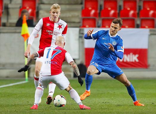 V pohárovém semifinále vyzve pražská Slavia doma Mladou Boleslav, druhou dvojici pak tvoří obhájce trofeje ze Zlína a Jablonec.