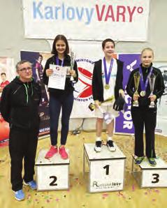 místo ze čtyřhry dívek si přiváží Petra Maixnerová a Justýna Muchová. Petra se tak stala naší nejúspěšnější hráčkou na MČR.