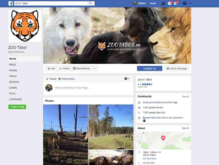 Web slouží také jako podrobný návod pro zájemce o adoptivní rodičovství zvířat nebo sponzorství zahrady.