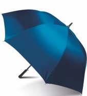 Ki2004 Deštník Storm Holový deštník 30" (75cm). Manuální otevírání. Sklolaminátová konstrukce s 14 mm širokou holí. Potah: 210T polyester, rukojeť EVA. Hroty paprsků z PP. Průměr: 120 cm.