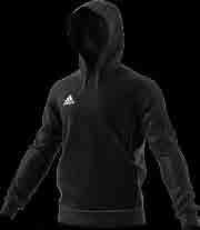 JUNIOR: BQ2691 SCARLET / HOODY TIRO 17 HOODY AY2958 BLACK MELANGE / WHITE