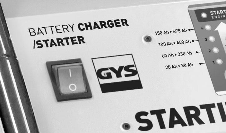 230V - 1 ph Pojistka 16 A 16 A 16 A 16 A* Výkon nabíjení 800 W 1 700 W 2 000 W 2 000 W startování 6 500 W 9 000 W 10 000 W 12 000 W *V připadě je startování nákladního vozidla obtížné, použivejte 20A