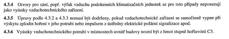 Problematika digestoře řeší čl. 4.1 až 4.