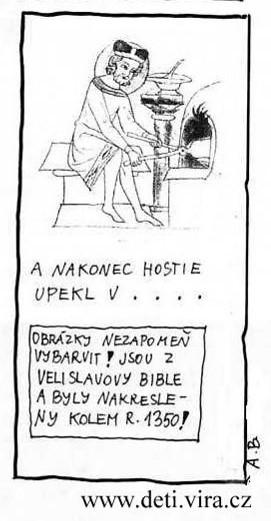 Velislavova bible patří k nejrozsáhlejším obrazovým knihám