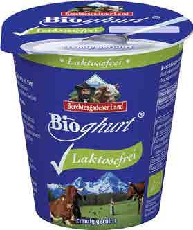 Bílý jogurt bez laktózy BGL Složení: plnotučné mléko**, živá jogurtová kultura, enzym laktáza. ** = bio a fair.