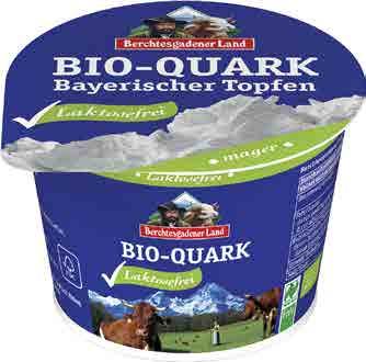 Obsah tuku: 3,5 % 12482 12484 10 x 150 g 8 x 400 g DE fair, 4101530002116 4101530008170 Tvaroh bez laktózy BGL Složení: odtučněný
