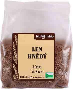Chia semínka bio*nebio Kód Balení Původ Certifikáty/Alergeny EAN 7117 7118 15 x 200 g 20 x 400 g PY, raw, 8594052882087