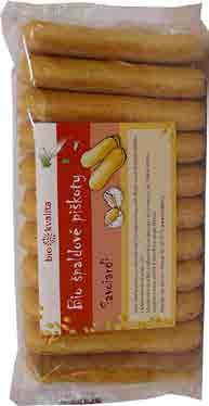 2120 8 x 130 g CZ 8594052889024 Špaldové piškoty cukrářské Savoiardi bio*nebio Složení: špaldová mouka* 30 %, třtinový cukr*, vejce* 26 %, bramborová moučka*, pšeničný škrob*, mléčné bílkoviny,