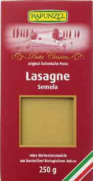 (semolina). 100% bio.