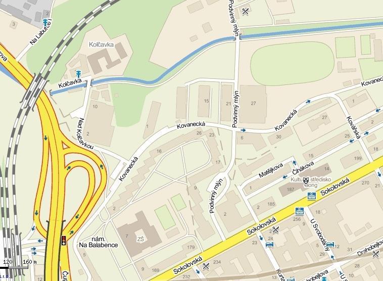 POVODŇOVÁ KOMISE MĚSTSKÁ ČÁST PRAHA 9 U P O Z O R N Ě N Í V případě zatopení ulic Kolčavka, Nad Kolčavkou, Podvinný mlýn, Kovanecká je shromaždiště