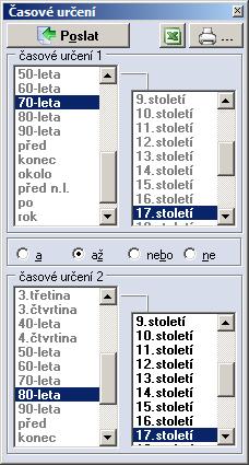 Souborům je vhodné zapsat název a stručný popis. Dialog evidence souborů se ovládá pravým tlačítkem myši, které vyvolá vždy místní nabidku. Soubory lze exportovat do formátu XLS (msexcel) a tisknout.