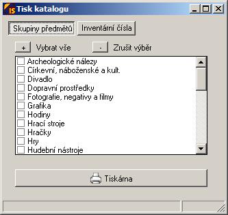 Na jednu stranu listu se vejdou 4 karty se základními informacemi a dva obrázky ke kartě.