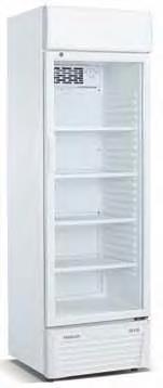 Uvedené ceny jsou bez DPH Lednice 2 se skleněnými dveřmi Lednice 310 l bílá se skleněnými dveřmi +0 C /