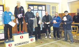 STRANA 10 SPORT, informace PODBRDSKÉ NOINY 1 ánočnímu běhu Komárovem vyhrávaly Macechy Kategorie muži nad 70 let na stupních vítězů. ddíl stolního tenisu TJ Sokol Žebrák uspořádal již tradičně 26.