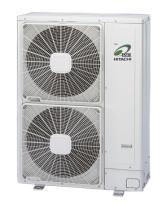 SET-FREE - systém VRF 11-100 kw (R410A) - venkovní jednotky Dvoutrubkový systém Jmenovitý Hladina Jmenovité chlad./topný akustického Rozměry Dopor.