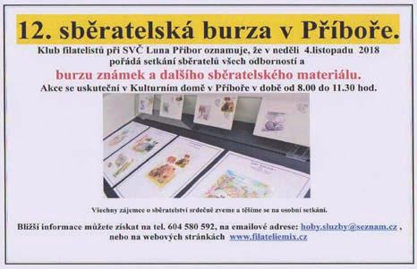 BAV klub Příbor - středisko volného času, s.r.o. Masarykova 489, Příbor 742 58 email: info@bavklubpribor.cz BAV klub Příbor - Tel.: 556 723 778 nebo 739 08 08 62 středisko volného času, s.r.o. Masarykova 489, Příbor 742 58 e-mail: info@bavklubpribor.