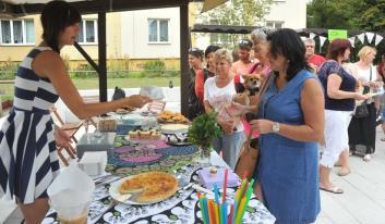 Na pohádky chodí mezi 50 a 100 návštěvníky (velké jeviště v zahradě). Tyto tradiční akce byly letos v létě doplněny velkým koncertem Bratří Ebenů. /180.