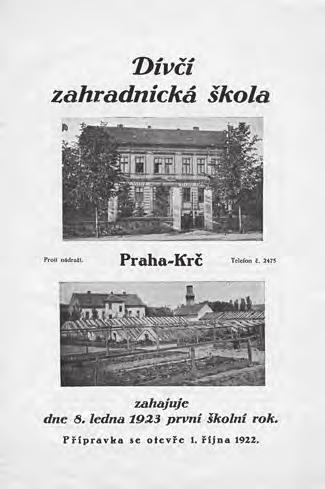 doporučit ministerstvu zemědělství za ředitelku PhDr. Annu Berkovcovou, pověřenou do té doby organizací nové školy. 19 Dne 25.