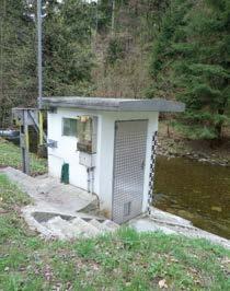 Většina stavebních objektů měření hydrologických údajů (výška hladiny v toku) je v majetku Povodí Odry, státní podnik, menší část je v majetku Českého hydrometeorologického ústavu, srážkoměry jsou