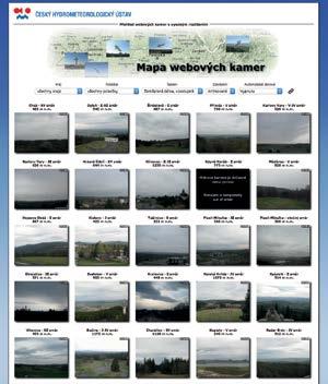 na snímání pomocí digitálních fotoaparátů, se datuje k létu 2005 a to webkamerami Trutnov, Pec pod Sněžkou a Žacléř. Dne 1. 8. 2005 došlo ke spuštění webu http://kamery.humlnet.