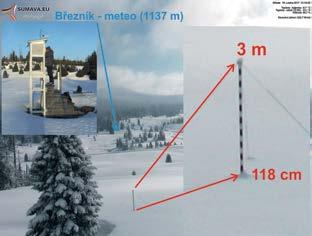 bene mezi Blatným vrchem (1 367 m n. m.) a Velkou Mokrůvkou (1 370 m n. m.), čili pramenné oblasti řeky Otavy, které jsou v tomto směru z hydrologického hlediska velmi významné (Procházka, Vojvodík 2017).