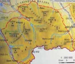 cholu k nějakému vyššímu bodu (místu s vyšší nadmořskou výškou). Lysá hora je sedmou nejizolovanější horou Česka (54 km na SSZ od Minčolu 1 364 m n. m. na Malé Fatře).