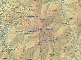 čena. Další možností je 7 km dlouhá trasa po žluté značce od restaurace Rekrea v Krásné (495 m n. m.). Pokud zanecháte vozidlo u vodního díla Šance (520 m n. m.), bude na vás čekat 7 km stoupání po žluté značce.