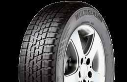 Multiseason od Firestone je prísľubom presne toho, že: pneumatika bola skonštruovaná na celoročné používanie aj tam, kde používanie zimných pneumatík ustanovuje zákon.
