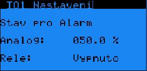 15.10 T/CH okruhy TO1 (TOx) Nastavení HW (I/O) Parametr: SP Rozsah/Předn. Řídicí čidlo - B1-B5/pCO5 B1-B4/pCOe Neni - Výběr čidla pro kontrolu teploty vody okruhu TOx. Hodnota: B4/pCO5 Vystup.