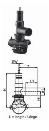 s uzavíracím ventilem d 63x32 3560,- d 63x63 3860,- d 90x32 3712,- d 90x63 3938,- d 110x32 4018,- d 110x63 4270,- d