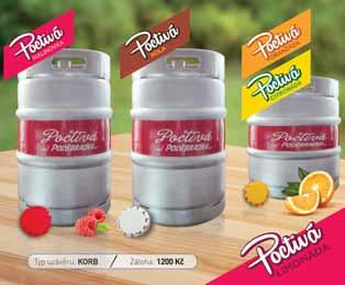 DPH Poděbradka ProLinie jemně perlivá citron, pomeranč, grapefruit, limetka, malina, mandarinka 6 x 1,5 l Poděbradka jemně