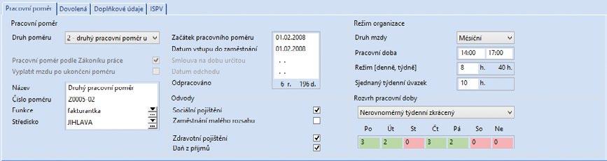 Personalistika a mzdy PAMICA Příručka uživatele 139 Pokud ukončíte se zaměstnancem pracovní poměr a potřebujete mu vyplatit mzdu, např. vyplacení přeplatku z ročního zúčtování, resp.