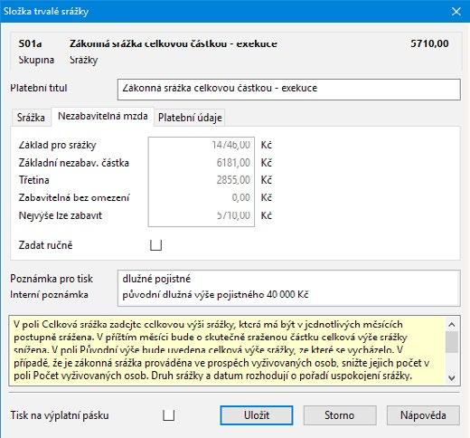 Personalistika a mzdy PAMICA Příručka uživatele 241 Na záložce Složky nepřítomnosti najdete následující sloupce: Číslo Číslo jednotlivé složky nepřítomnosti ze skupiny Nemoc nebo ze skupiny Dovolená,