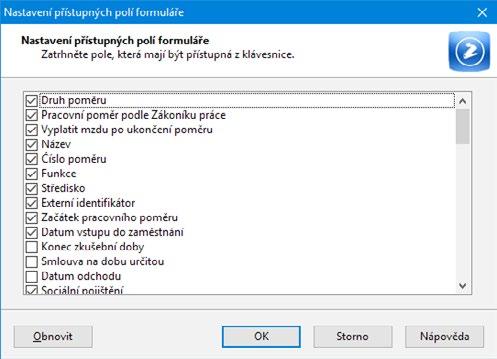 36 1 Úvod 1 12 36 7 8 9 Dělicí pruh je možné uchopit myší a měnit pomocí něj velikost formuláře a tabulky.