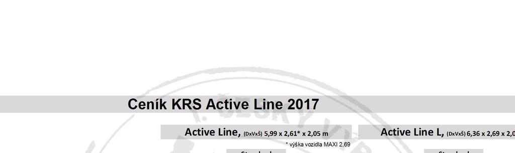 C DPH * výška vozidla MAXI 2,69 L E L E KRS MTJ F D K K K KRS MTJ F D K K K KRS MTJ F D K K K K KRS MTJ F D K K K KRS MTJ F D K K K K K KRS MTJ F D K K KRS MTJ F D K K K K Z Motor naftový, adový 4