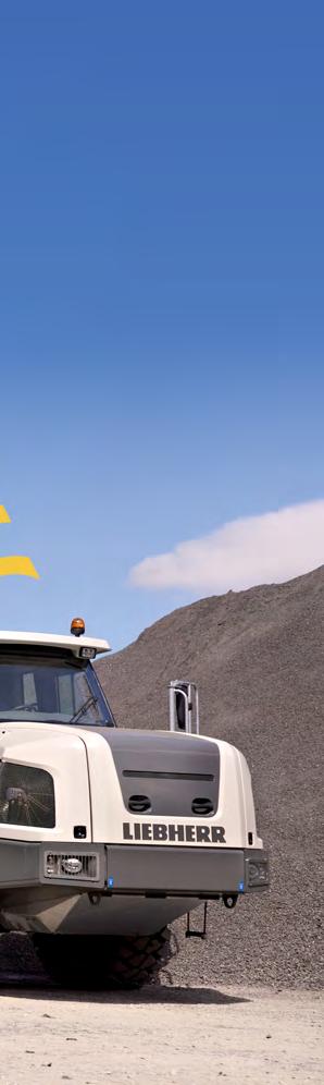 Servis/Údržba LiDAT Efektivní správa Pomocí vlastního Liebherr systému přenosu dat a navigačního systému LiDAT můžete efektivně spravovat, monitorovat a řídit celý váš vozový park se zřetelem na