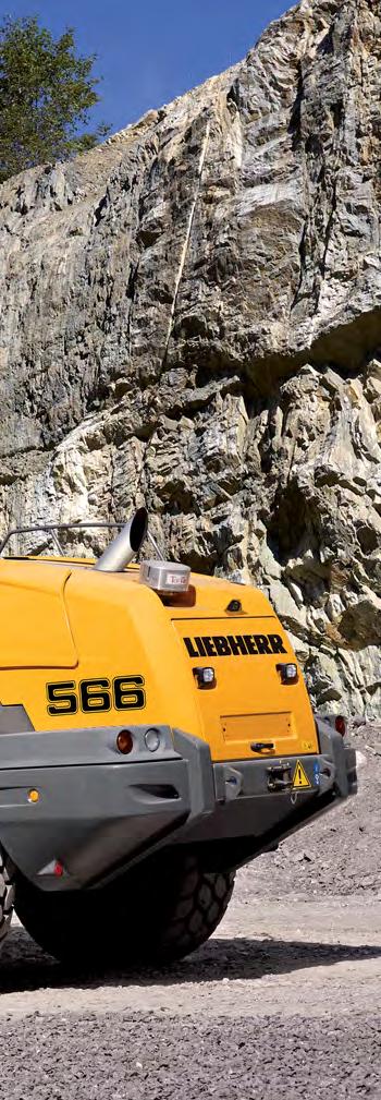 Hospodárnost V porovnání s obvyklými pohony umožňuje pohon pojezdu s Liebherr-Power-Effi - ciency u kolových nakladačů Liebherr snížit spotřebu paliva až do výše 25 %!