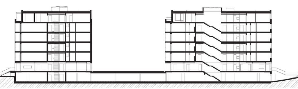 Architekti. Ide o kombináciu rodinného a klasického mestského blokového bývania.