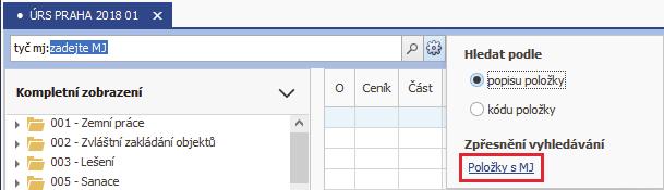 Pokud je tedy do vyhledávače napsán název konkrétního výrobce, program to zohlední ve výsledcích vyhledávání.