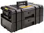 se dvěma zásuvkami, objem 16 litrů, nosnost 30 kg Š H V: 550 336 275 mm DS300 1-70-322 Velký box