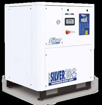 Kompresor bez sušičky pohon klínovým řemenem NEW SILER 25 30 (18,5 22 kw) NEW SILER 25 73 NEW SILER 30 74 l db (A) l /min CFM m 3 /h bar psi BSP HP kw 2700 95.3 162 8 116 2500 88.3 150 10 145 2200 77.