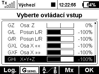 13. DS-16, DS-14: Přidána detekce výhozu F3K, která je založena na velkém zrychlení a gyroskopickém momentu. To znamená, že vysílač je schopen detekovat okamžik, kdy vypustíte model F3K.