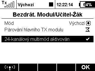 Poznámky DC/DS-16: 24-Channels Multimode Vysílače DC-16 a DS-16 nyní podporují až 24 plně proporcionálních