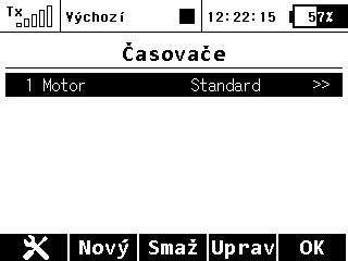 Nové funkce: 1) Možnost nastavit výstup interního konektoru na formát 16kanálové PPM (viz menu Systém