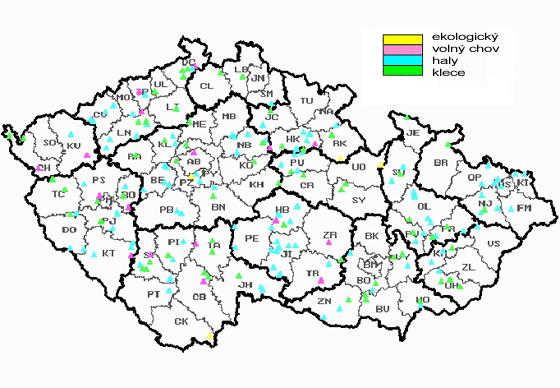 * postiženo hospodářství s velkým počtem chovaných nosnic, kde byla léčba salmonel neúspěšná a bylo rozhodnuto o porážce drůbeže,